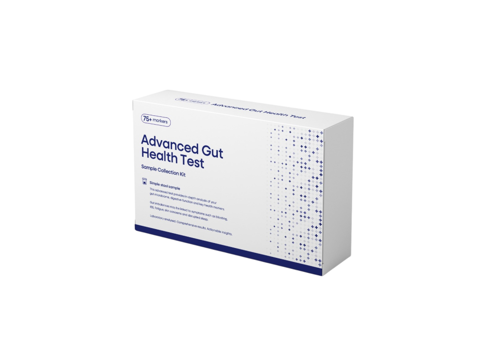 Sample collection kit for the Advanced Gut Health Test at Prime Integrative Health